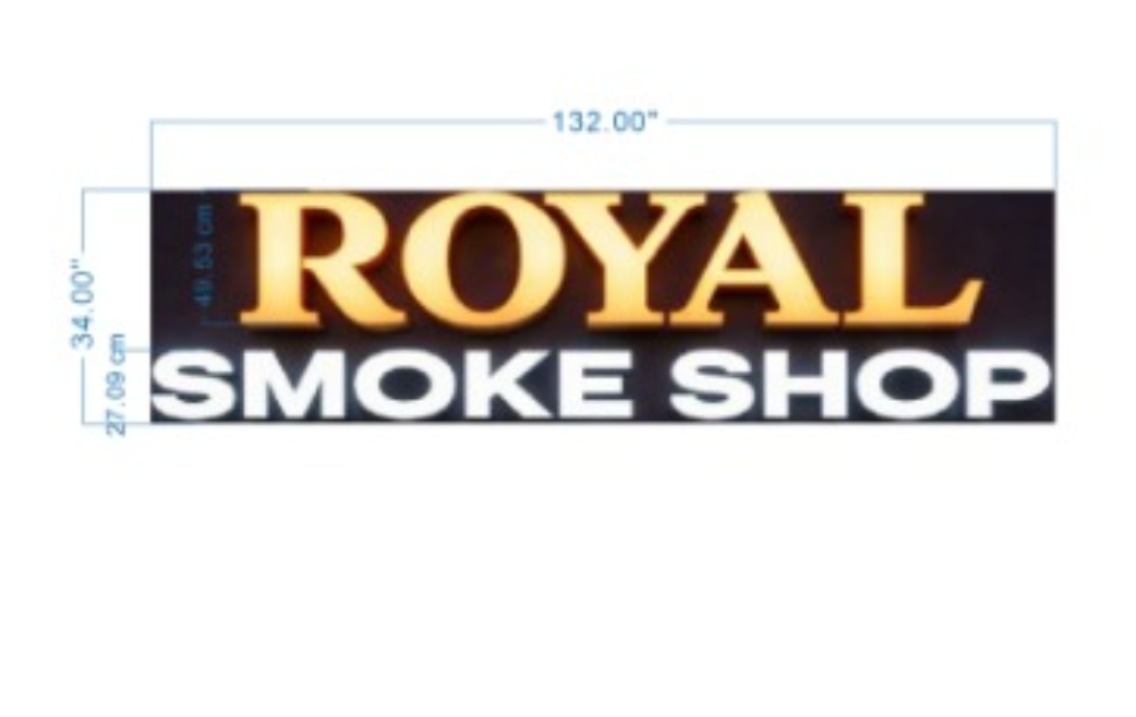 Custom Frontlit Channel Sign for Ali Vegas