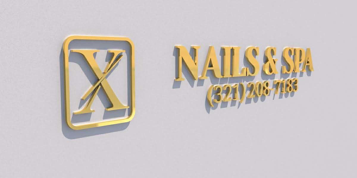 Custom 3D Metal Backlit Sign for Xavier Nguyen - Remaining