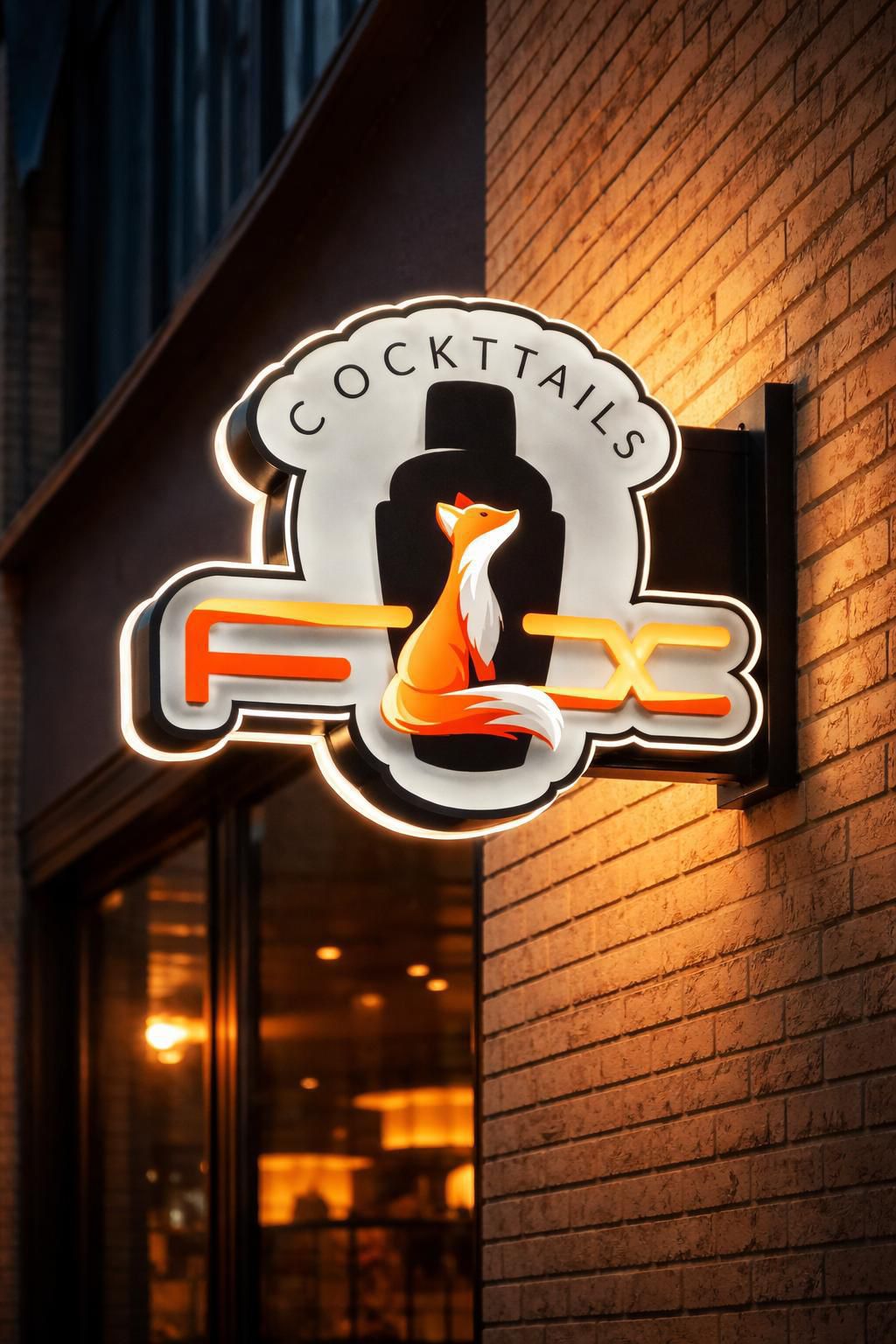 Custom Light Box Sign for Fernando Furtado