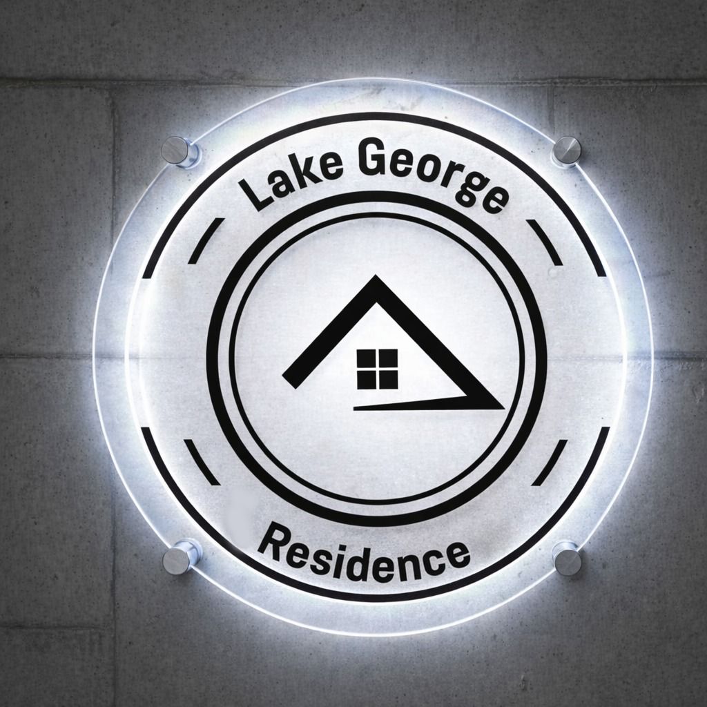 Custom Acrylic Backlit Sign for Dr. Ferdous Khandkar