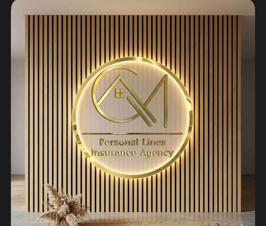 Custom Acrylic Backlit Sign with Raised Letters for Cathy Ayala