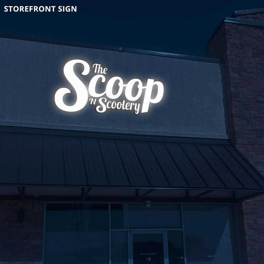 Custom 3D Storefront Sign for Teresa Viveiros