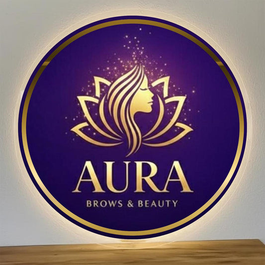 Custom Acrylic Backlit Sign for Jay Shree Remaining Payment