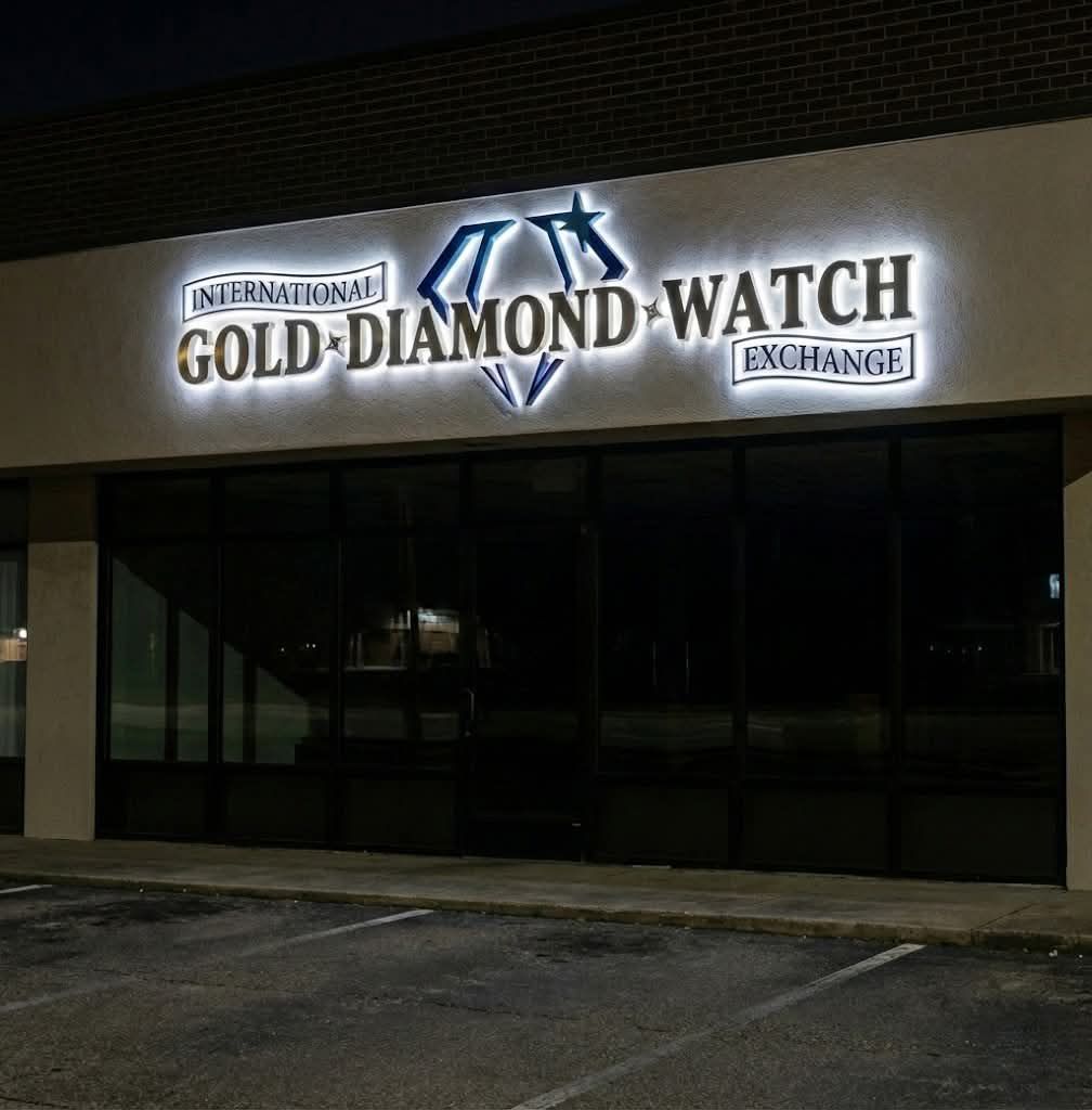 Custom 3D Metal Backlit Sign for JOHN MCDONALD