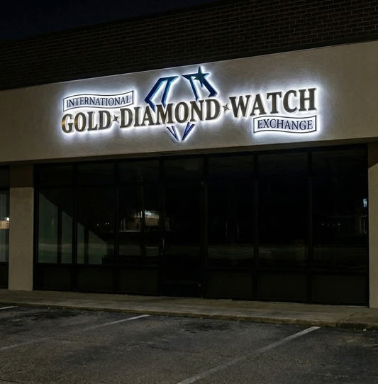 Custom 3D Metal Backlit Sign for JOHN MCDONALD