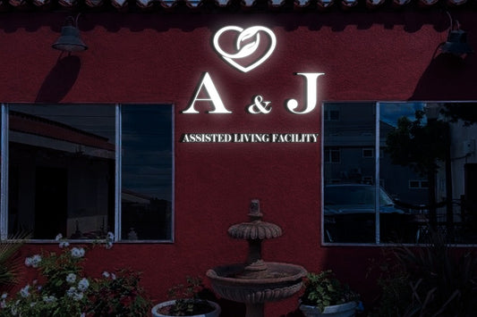 Custom 3D Frontlit Channel Sign for Arniel Juliet