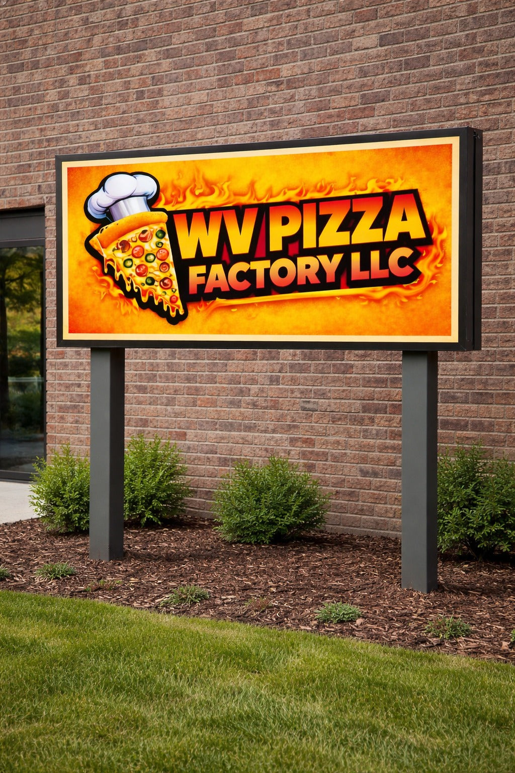 Custom Dual Sided Light Box Sign l Neon Sign for Ric