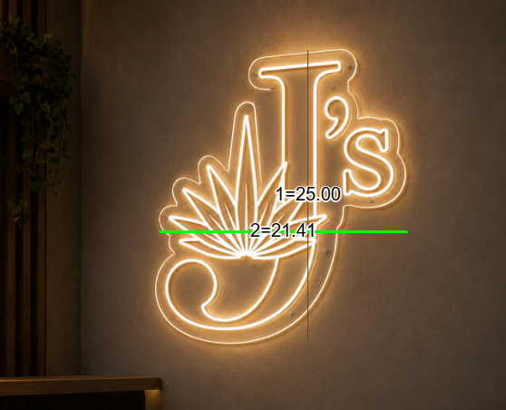 Custom Neon Sign for Mendoza’s Garage 50% Remaining