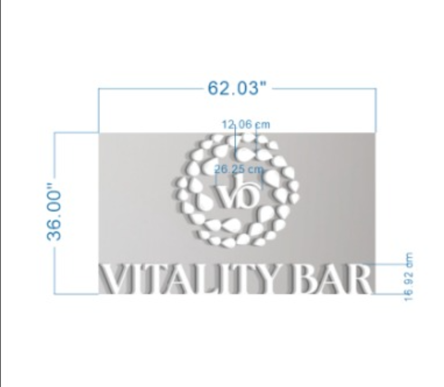 Custom 3D Metal Backlit Sign for Jason Mack - 50% Upfront