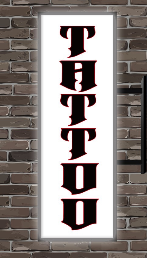 Custom Front-Lit Lightbox Double-Sided Sign for Ken